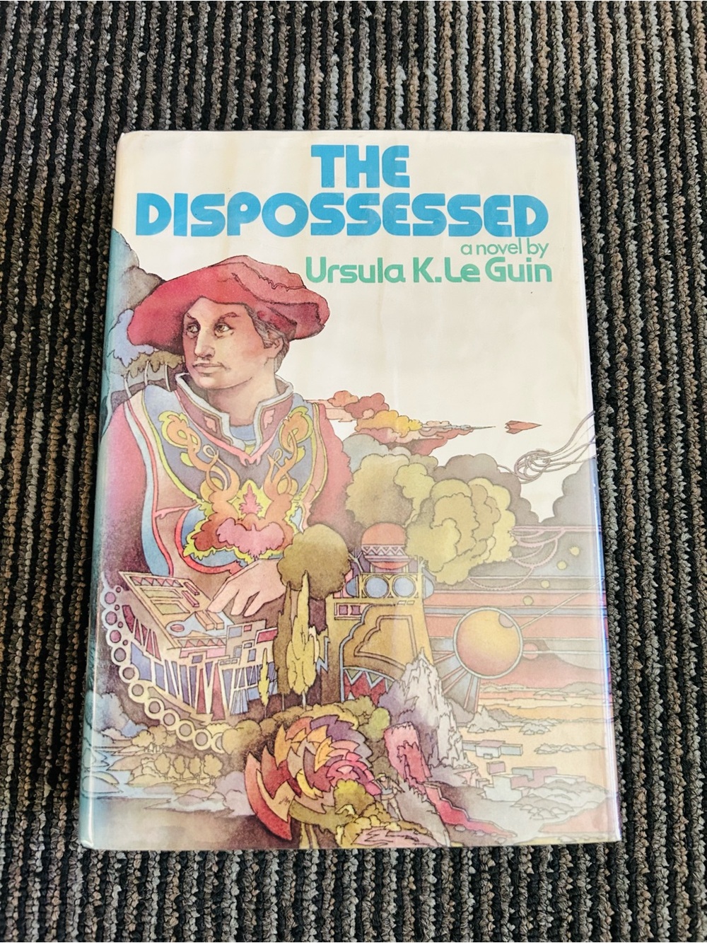The Dispossessed Ursula Le Guin 1974 Ex-Library Polyester Hardcover DJ